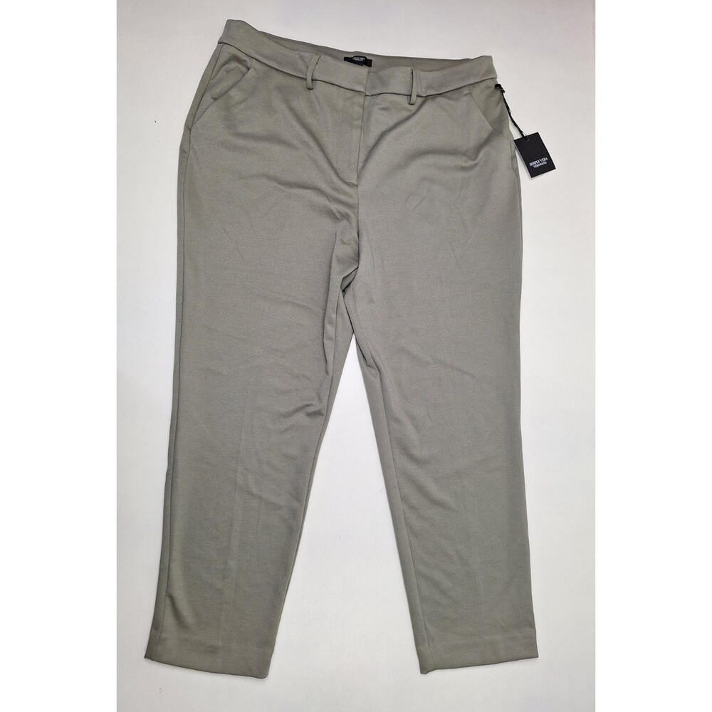 Simply Vera Vera Wang Women’s High Rise Skinny Ankle Pull-On Pants-Beige-Sz. 18